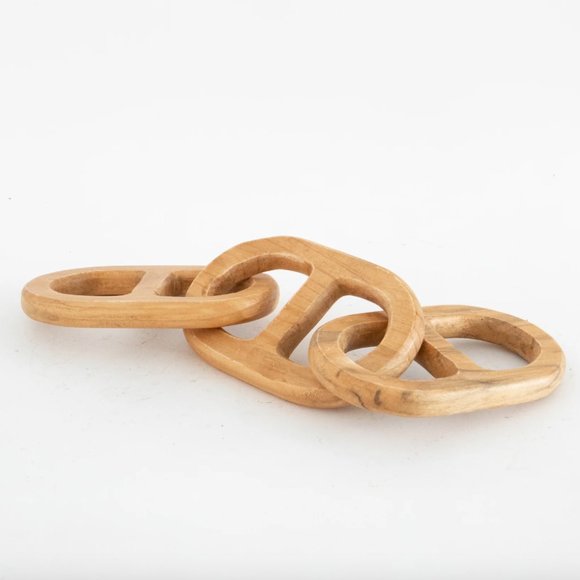 Mango Wood Links Natural - Picture 1 of 2